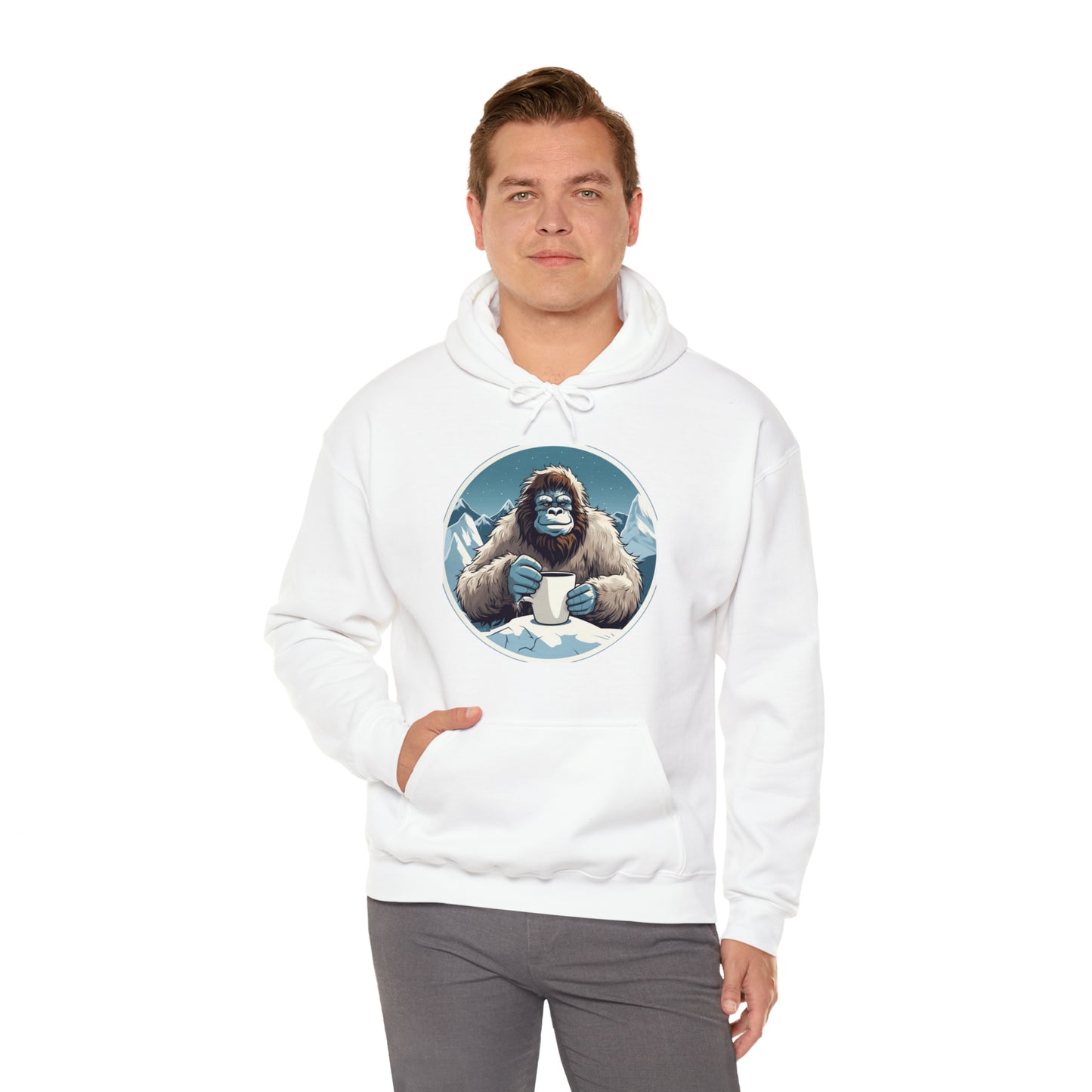 Abominable Snowman Unisex Heavy Blend™ Hooded Sweatshirt