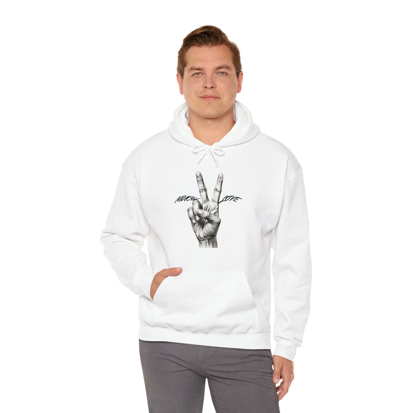 Much Love Unisex Heavy Blend™ Hooded Sweatshirt