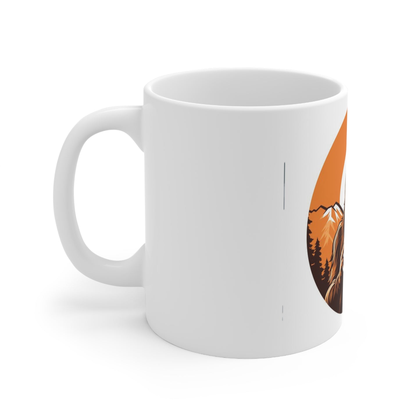 Sasquatch Ceramic Mug 11oz