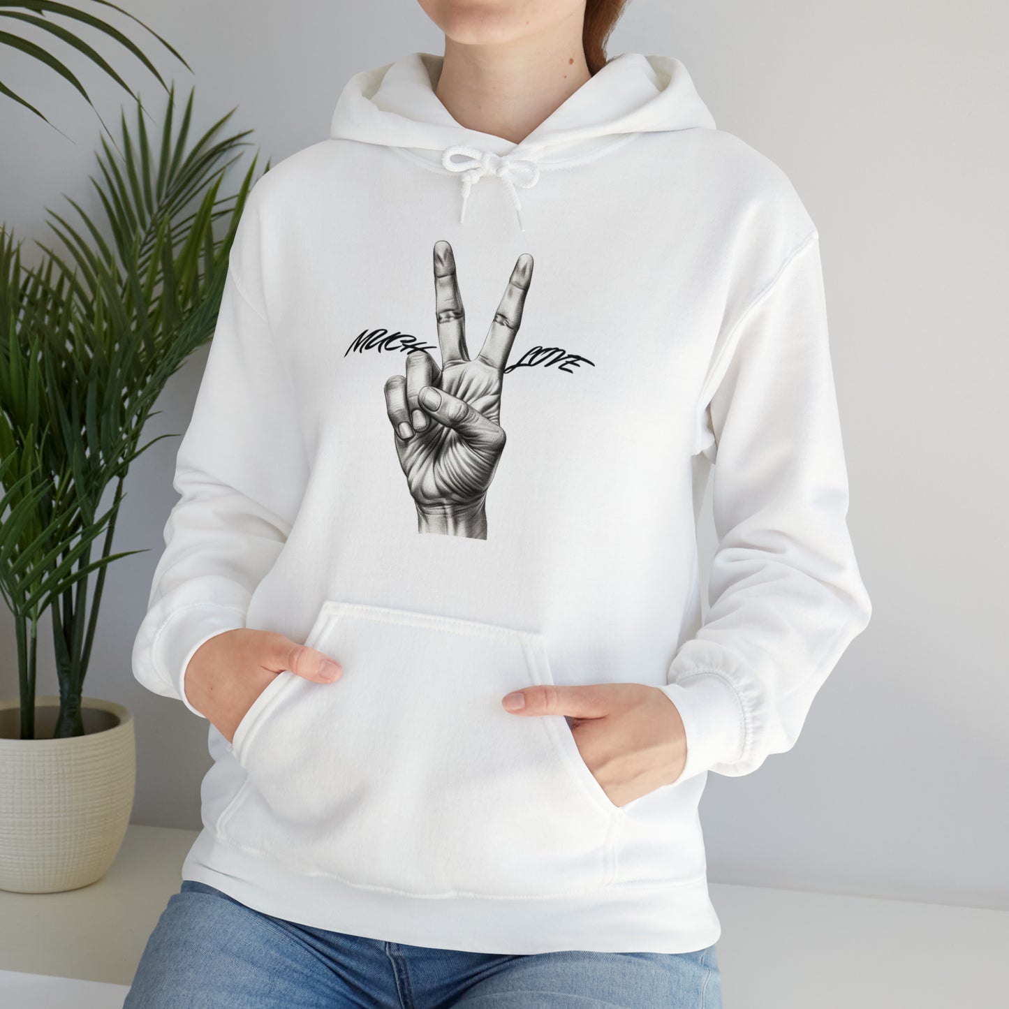 Much Love Unisex Heavy Blend™ Hooded Sweatshirt