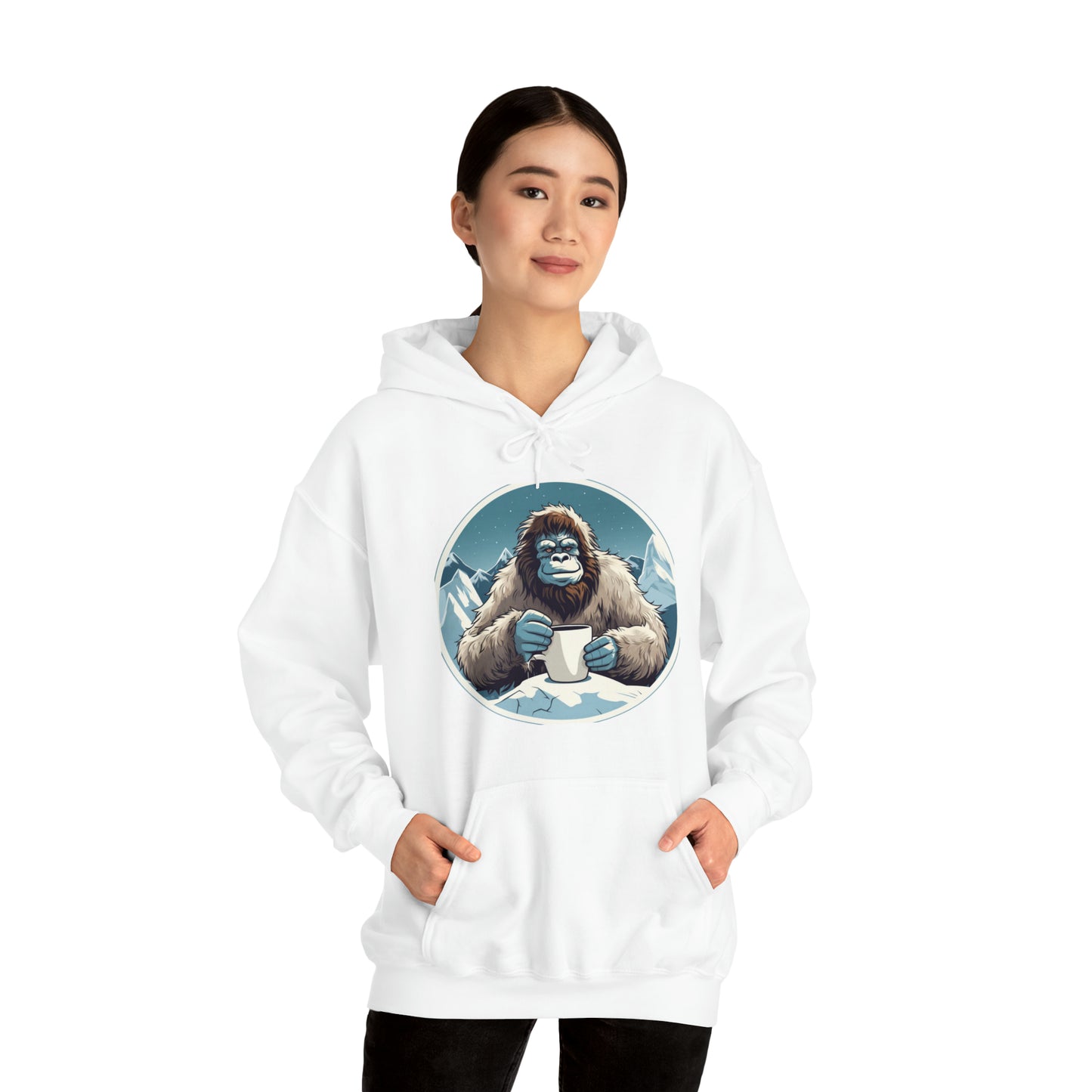 Abominable Snowman Unisex Heavy Blend™ Hooded Sweatshirt