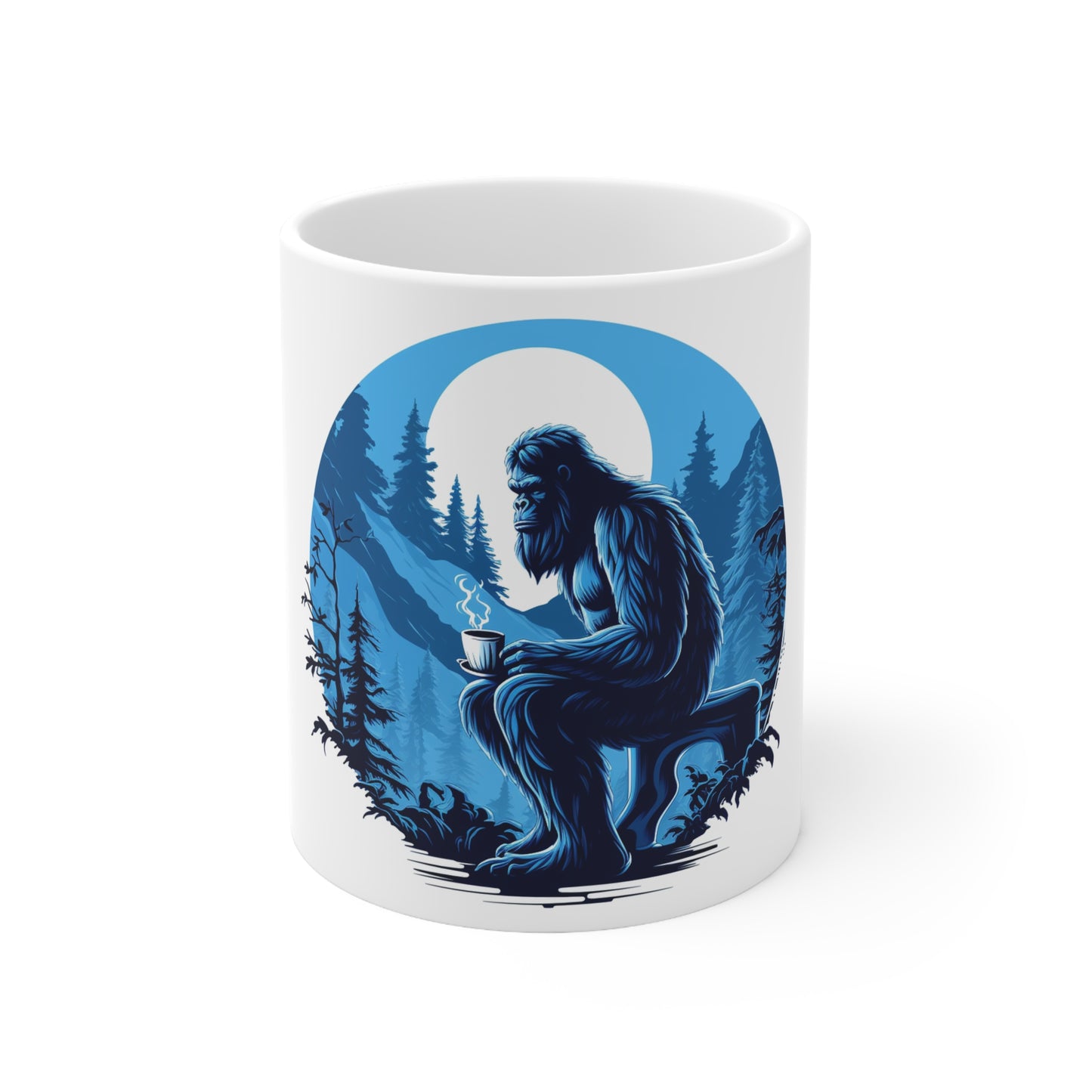 Sasquatch Ceramic Mug 11oz