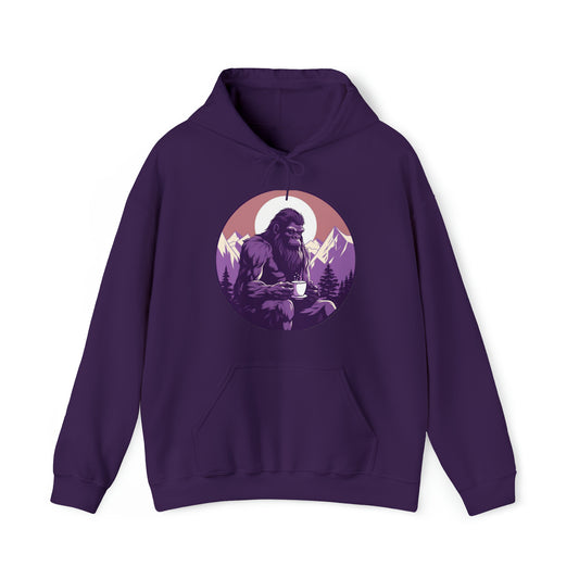 Purple Sasquatch Unisex Heavy Blend™ Hooded Sweatshirt