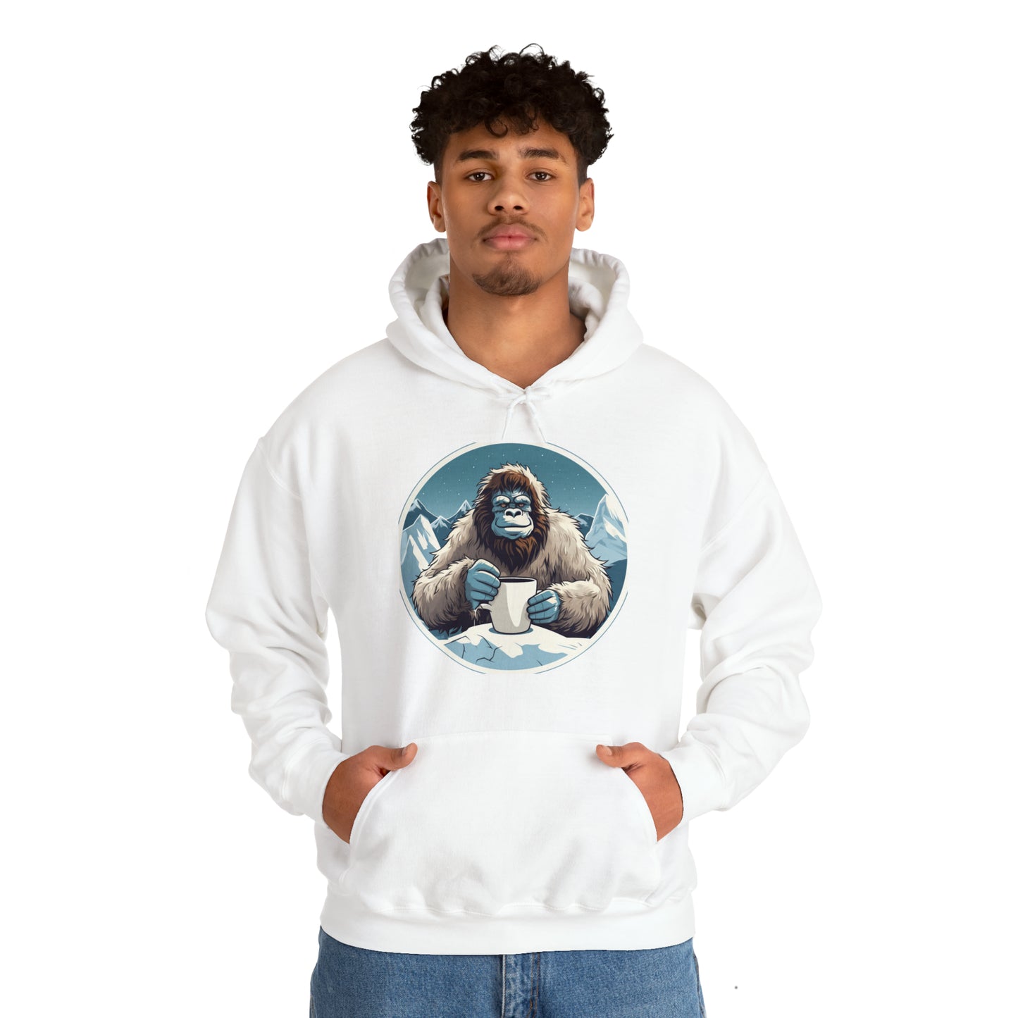Abominable Snowman Unisex Heavy Blend™ Hooded Sweatshirt