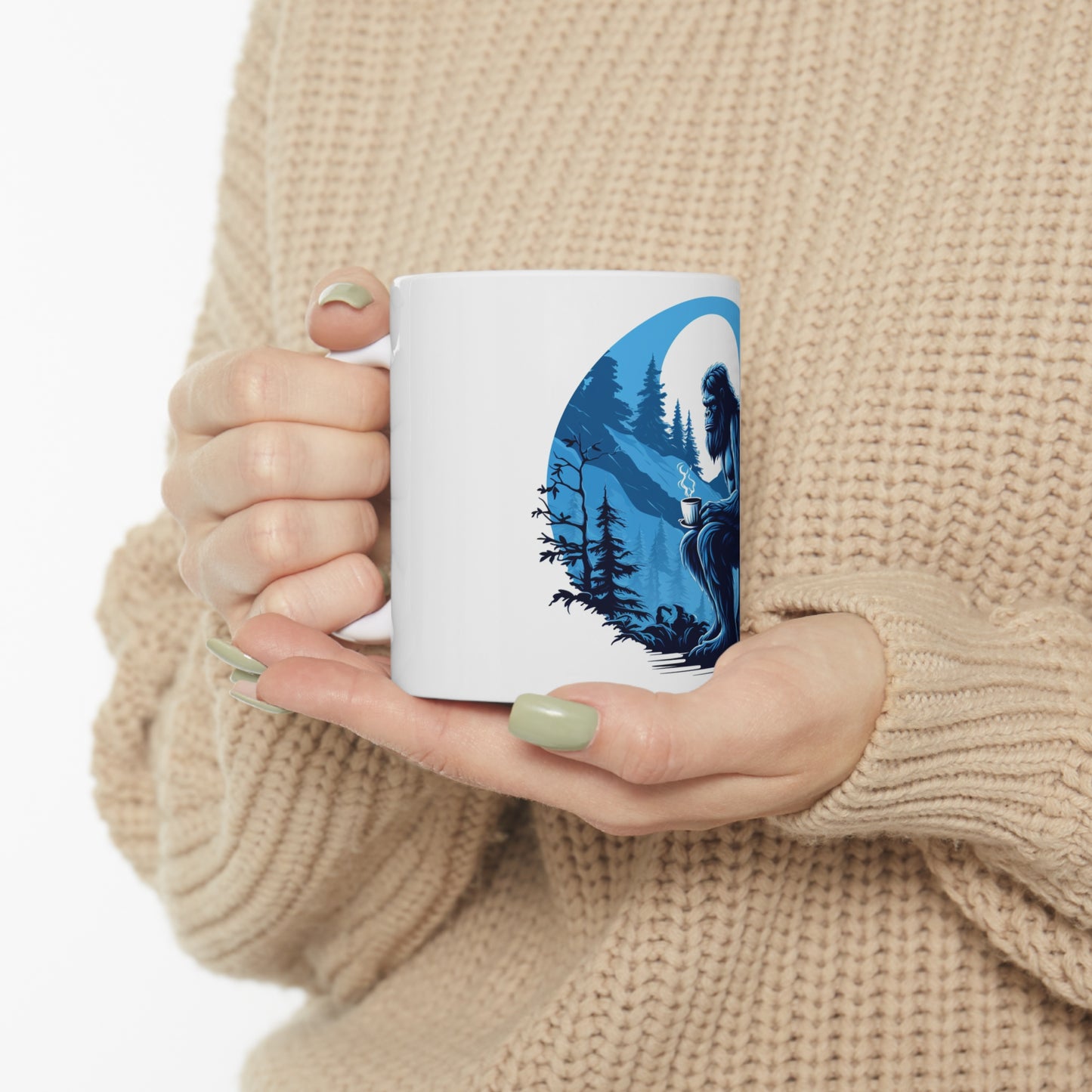 Sasquatch Ceramic Mug 11oz