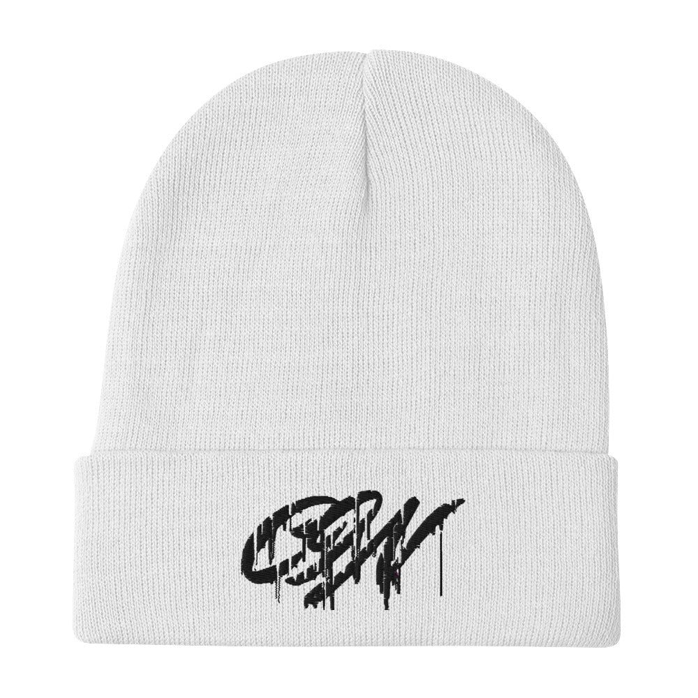 Dripping CIN Embroidered Beanie